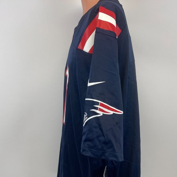 Nike Jonnu Smith New England Patriots Game Jersey NFL Football 2020 Size 2XL - Picture 3 of 7